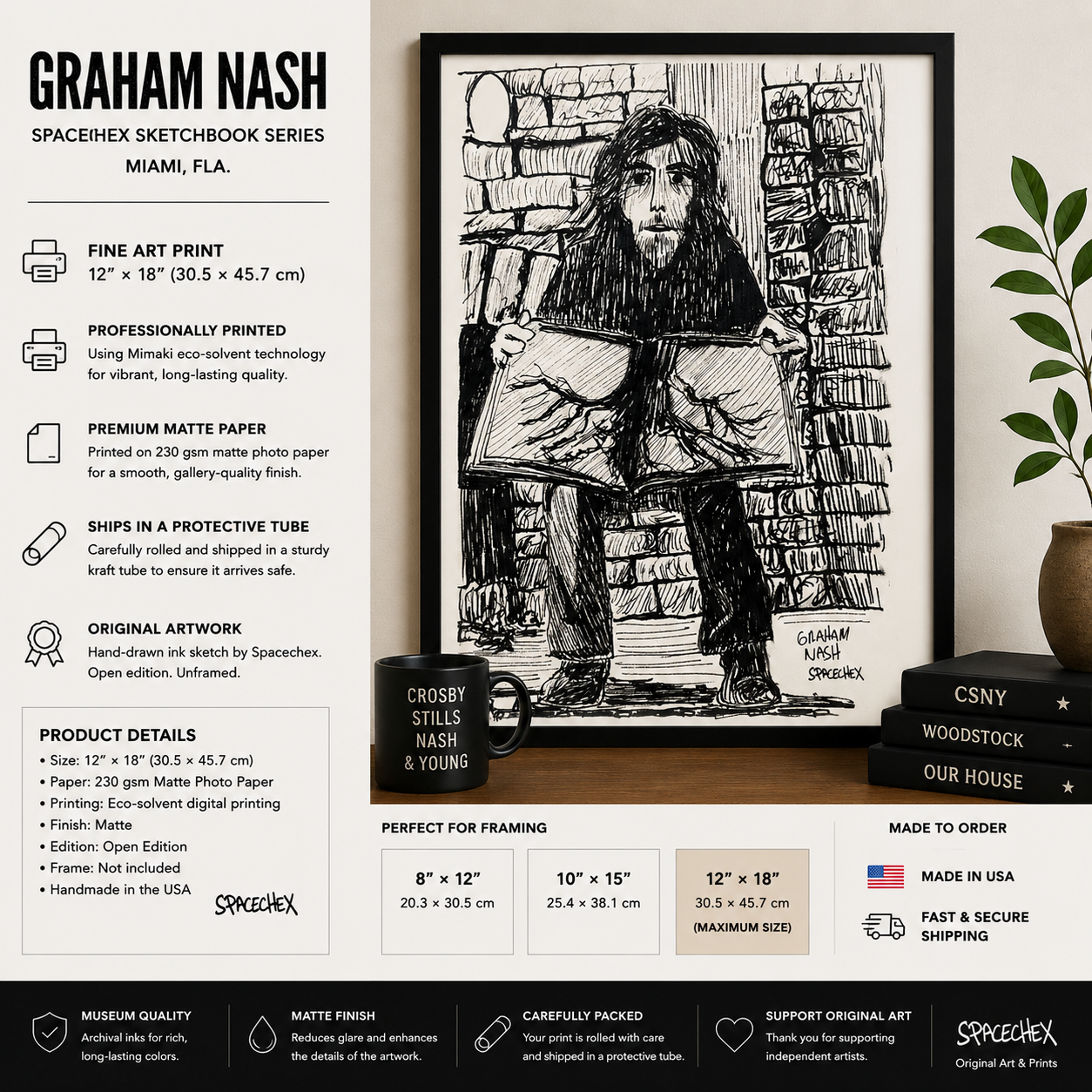 Graham Nash-Music Icons