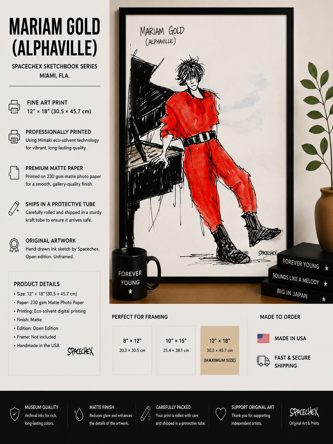Mariam Gold/Aphaville- Spacechex Skectbook Series
