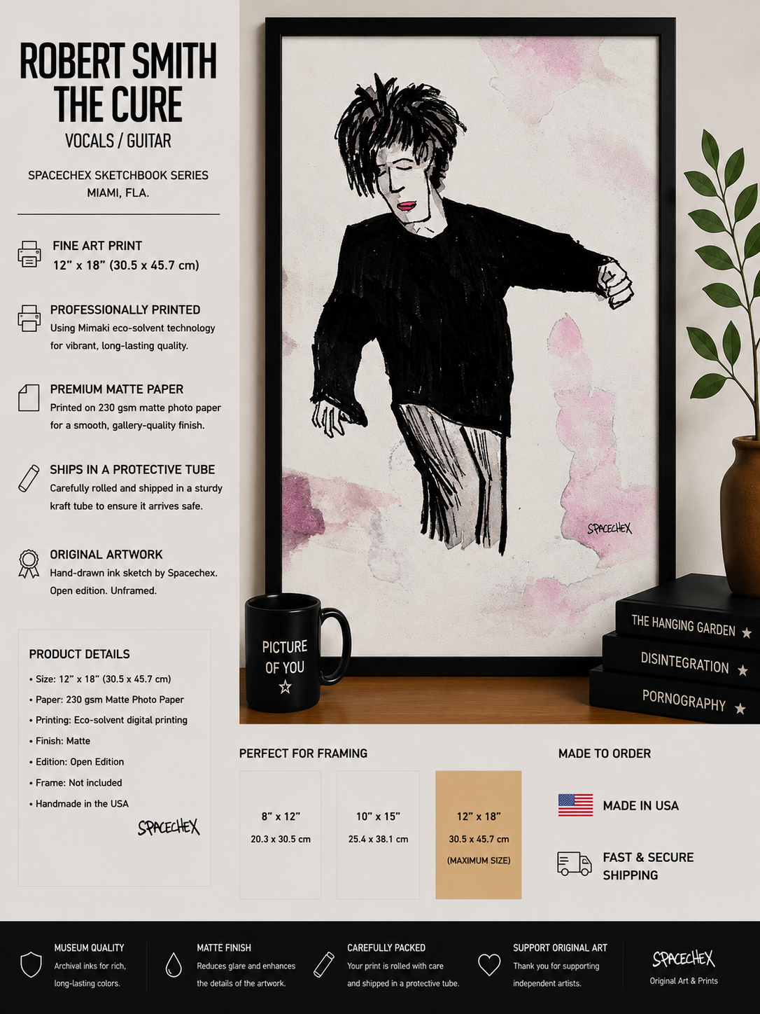 Robert Smith-Spacechex Sketchbook Series