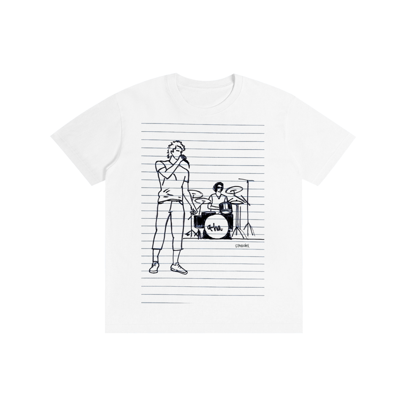 A-HA-Pure Cotton Unisex T-Shirt