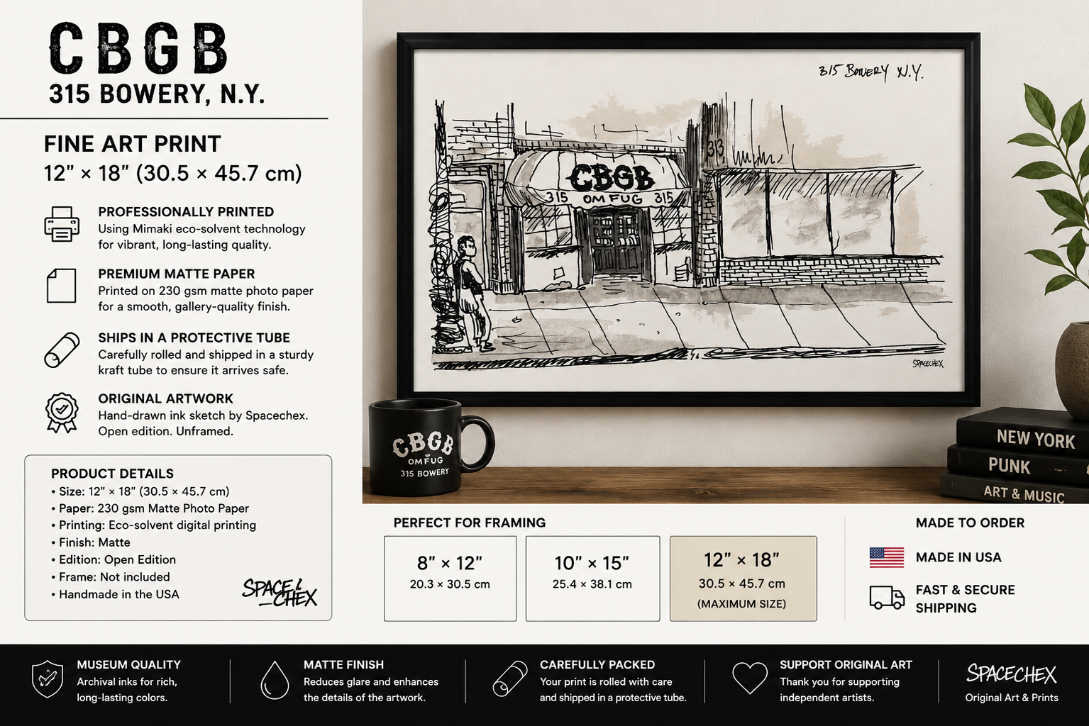 CBGB – Music Icons Collection