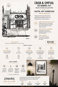 CBGB – Music Icons Collection