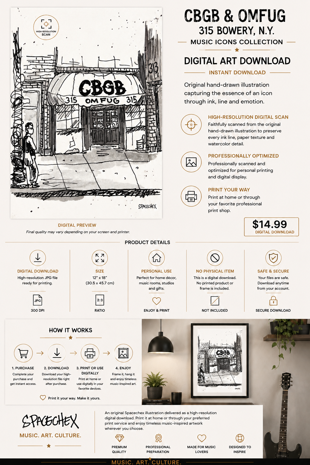 CBGB – Music Icons Collection