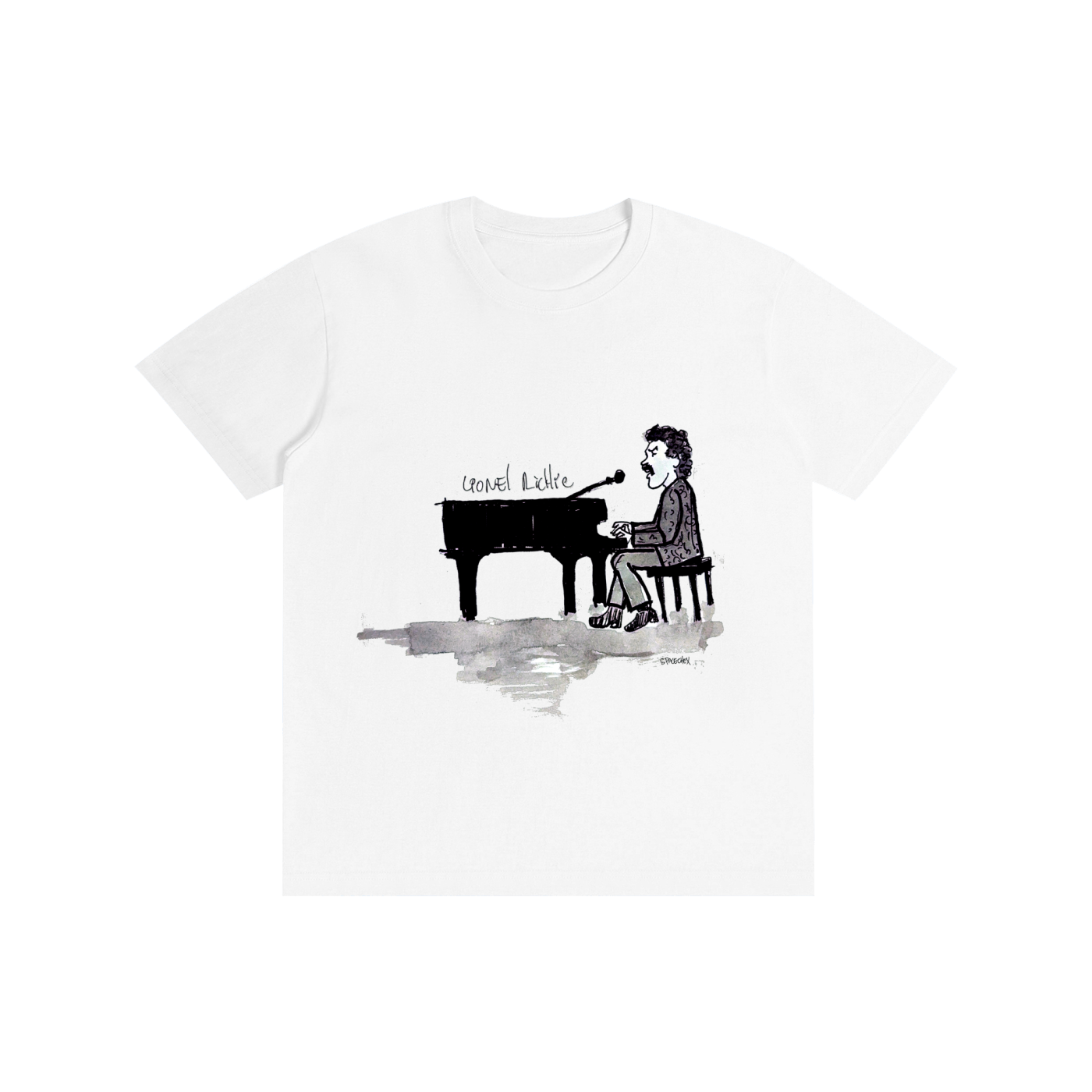 LIONEL RICHIE/EASY-Pure Cotton Unisex T-Shirt
